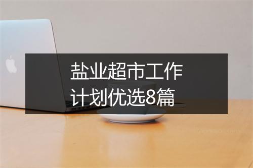 盐业超市工作计划优选8篇