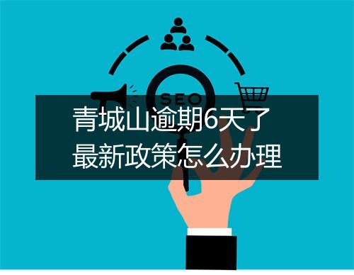 青城山逾期6天了最新政策怎么办理