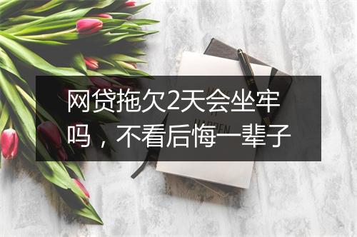 网贷拖欠2天会坐牢吗，不看后悔一辈子