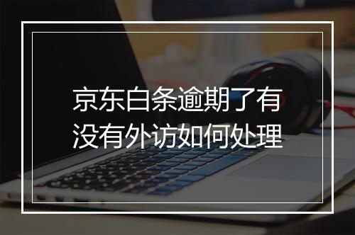 京东白条逾期了有没有外访如何处理