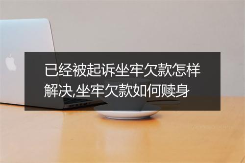 已经被起诉坐牢欠款怎样解决,坐牢欠款如何赎身