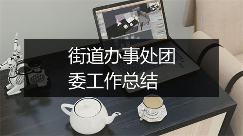 街道办事处团委工作总结