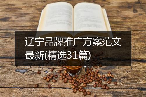 辽宁品牌推广方案范文最新(精选31篇)
