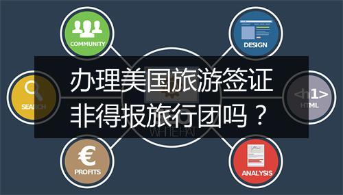 办理美国旅游签证非得报旅行团吗？