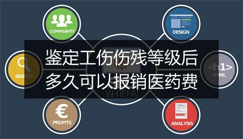 鉴定工伤伤残等级后多久可以报销医药费