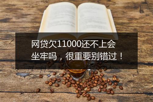 网贷欠11000还不上会坐牢吗，很重要别错过！