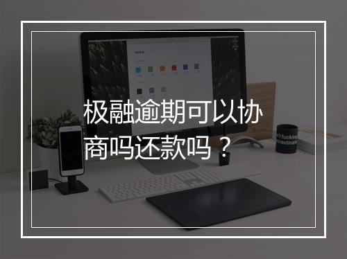 极融逾期可以协商吗还款吗？