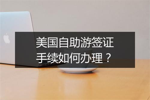 美国自助游签证手续如何办理？