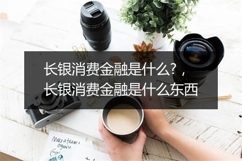 长银消费金融是什么?，长银消费金融是什么东西