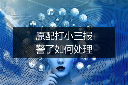原配打小三报警了如何处理
