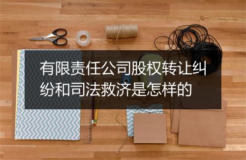 有限责任公司股权转让纠纷和司法救济是怎样的