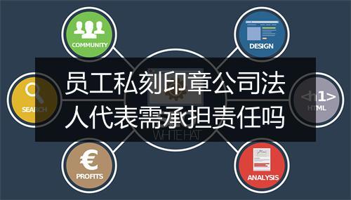 员工私刻印章公司法人代表需承担责任吗