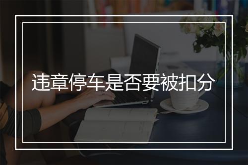 违章停车是否要被扣分