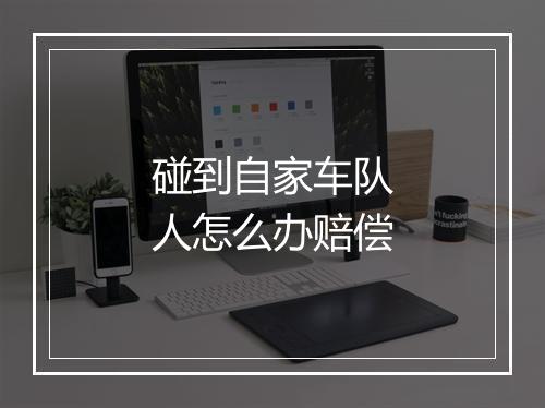 碰到自家车队人怎么办赔偿