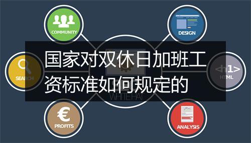 国家对双休日加班工资标准如何规定的