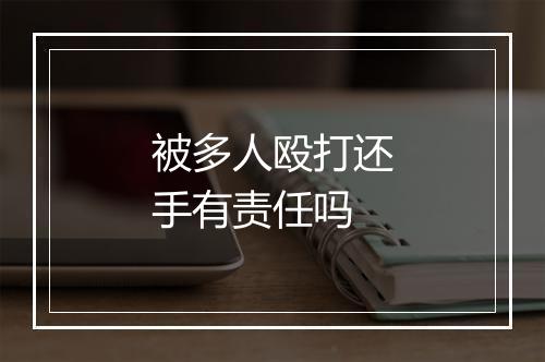 被多人殴打还手有责任吗
