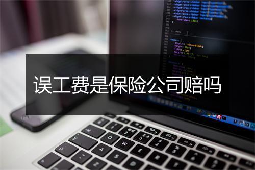 误工费是保险公司赔吗
