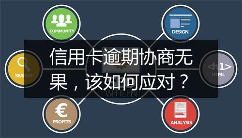信用卡逾期协商无果，该如何应对？