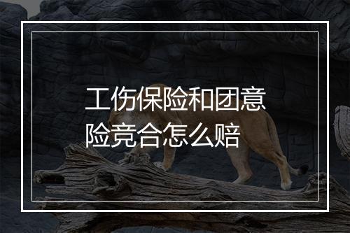 工伤保险和团意险竞合怎么赔