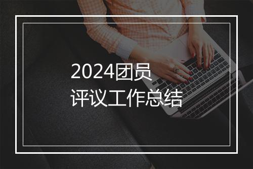 2024团员评议工作总结