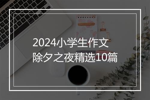 2024小学生作文除夕之夜精选10篇