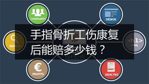 手指骨折工伤康复后能赔多少钱？