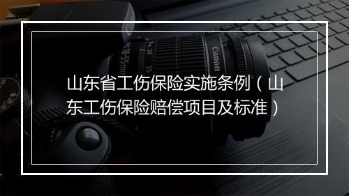 山东省工伤保险实施条例（山东工伤保险赔偿项目及标准）