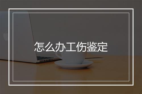 怎么办工伤鉴定