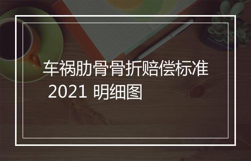 车祸肋骨骨折赔偿标准 2021 明细图