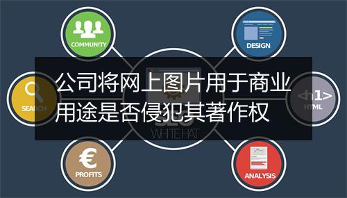 公司将网上图片用于商业用途是否侵犯其著作权