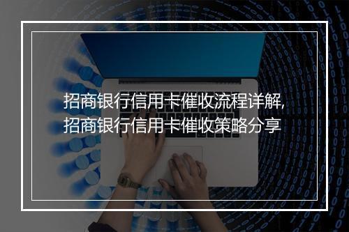 招商银行信用卡催收流程详解,招商银行信用卡催收策略分享
