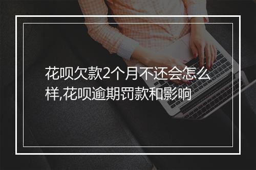 花呗欠款2个月不还会怎么样,花呗逾期罚款和影响