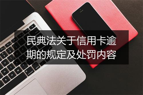 民典法关于信用卡逾期的规定及处罚内容