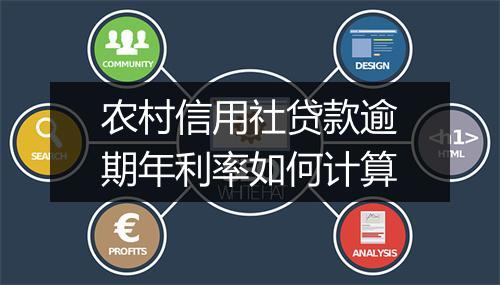农村信用社贷款逾期年利率如何计算