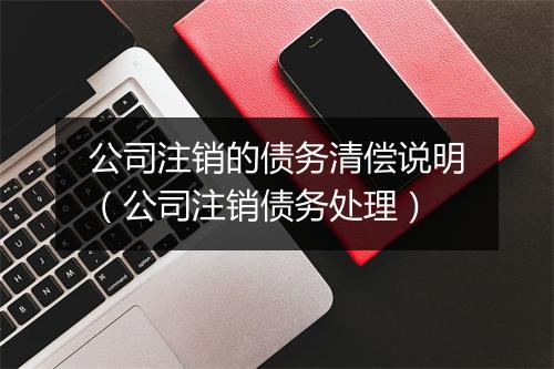 公司注销的债务清偿说明（公司注销债务处理）
