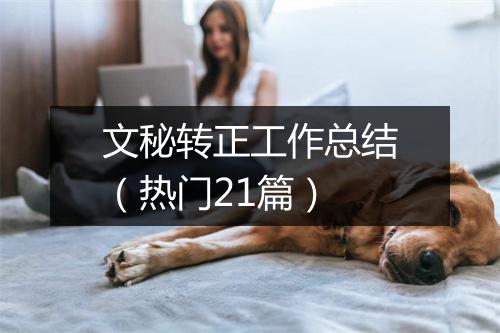 文秘转正工作总结（热门21篇）