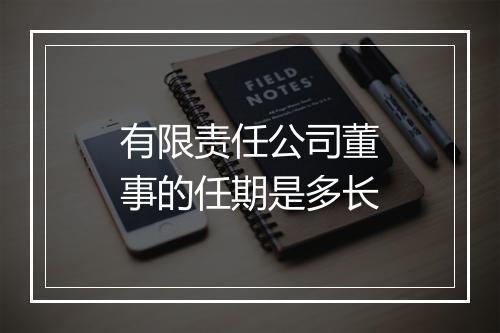 有限责任公司董事的任期是多长
