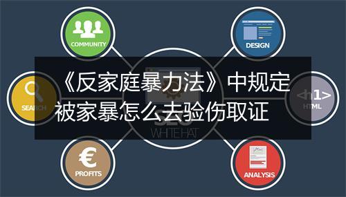 《反家庭暴力法》中规定被家暴怎么去验伤取证