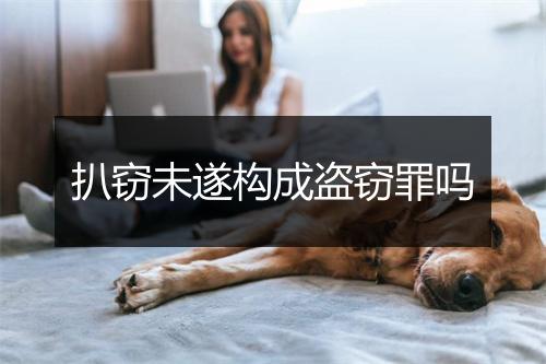 扒窃未遂构成盗窃罪吗