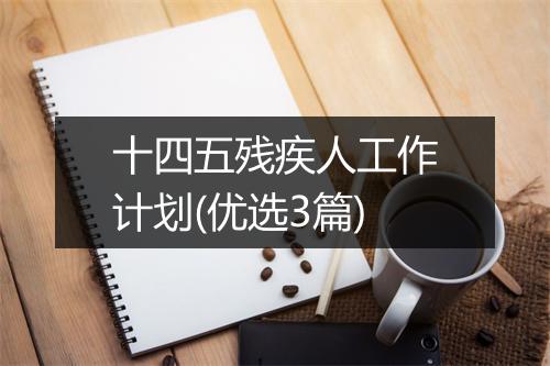 十四五残疾人工作计划(优选3篇)