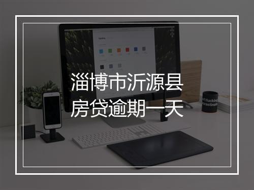 淄博市沂源县房贷逾期一天
