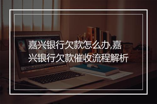 嘉兴银行欠款怎么办,嘉兴银行欠款催收流程解析