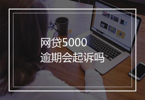 网贷5000逾期会起诉吗