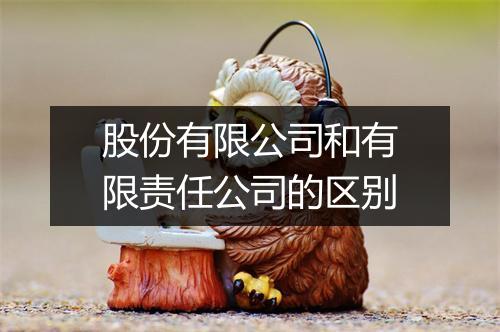 股份有限公司和有限责任公司的区别