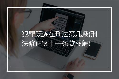 犯罪既遂在刑法第几条(刑法修正案十一条款图解)