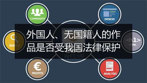 外国人、无国籍人的作品是否受我国法律保护
