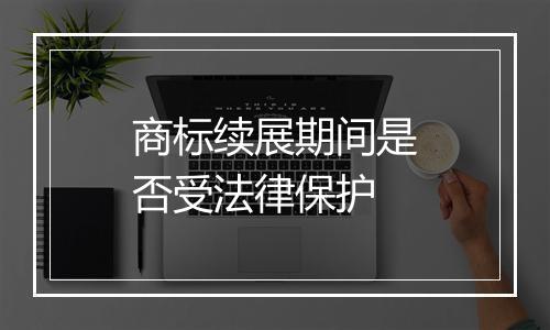 商标续展期间是否受法律保护