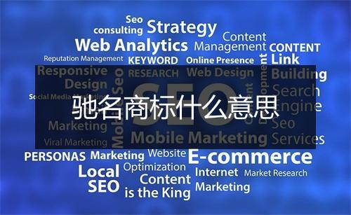 驰名商标什么意思