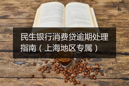 民生银行消费贷逾期处理指南（上海地区专属）