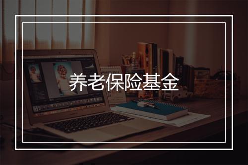 养老保险基金